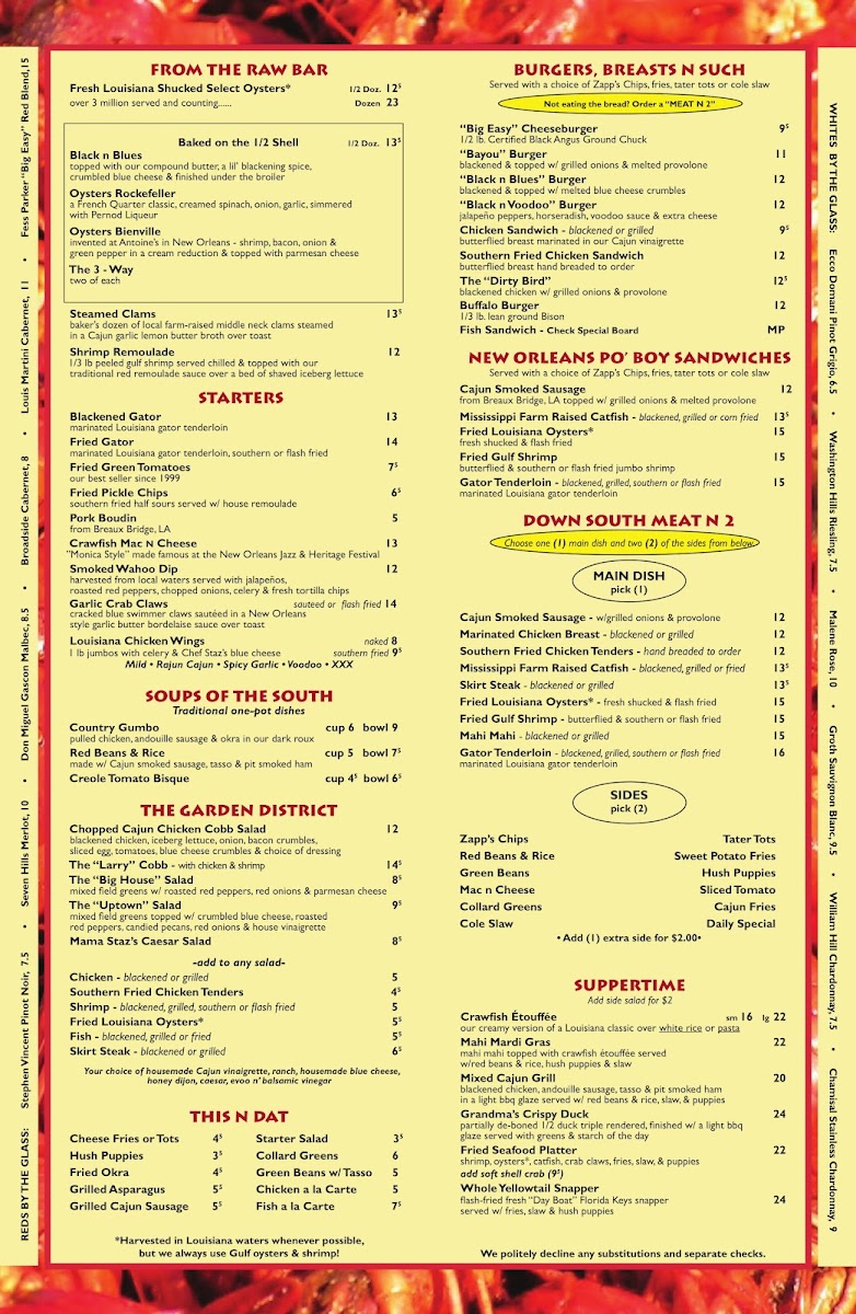 Shuck N Dive Menu - Image 1