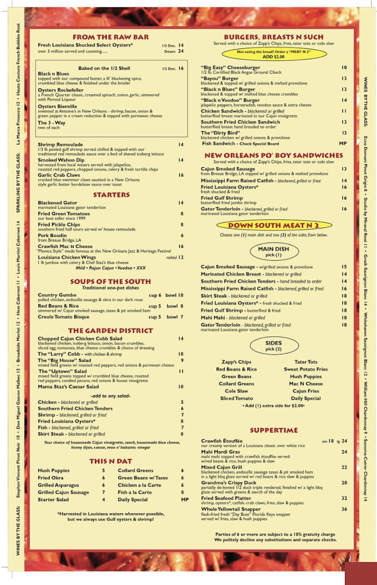 Shuck N Dive Menu - Image 2